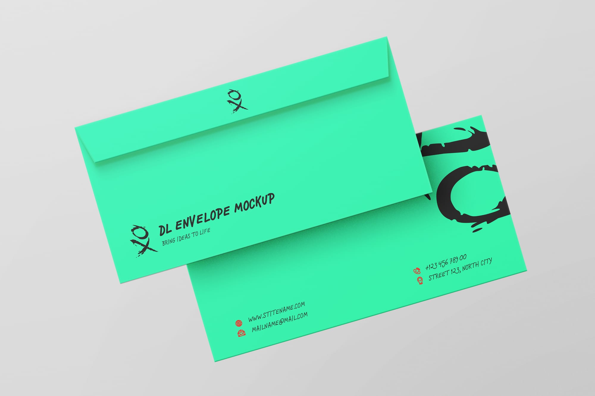 Envelope Mockups