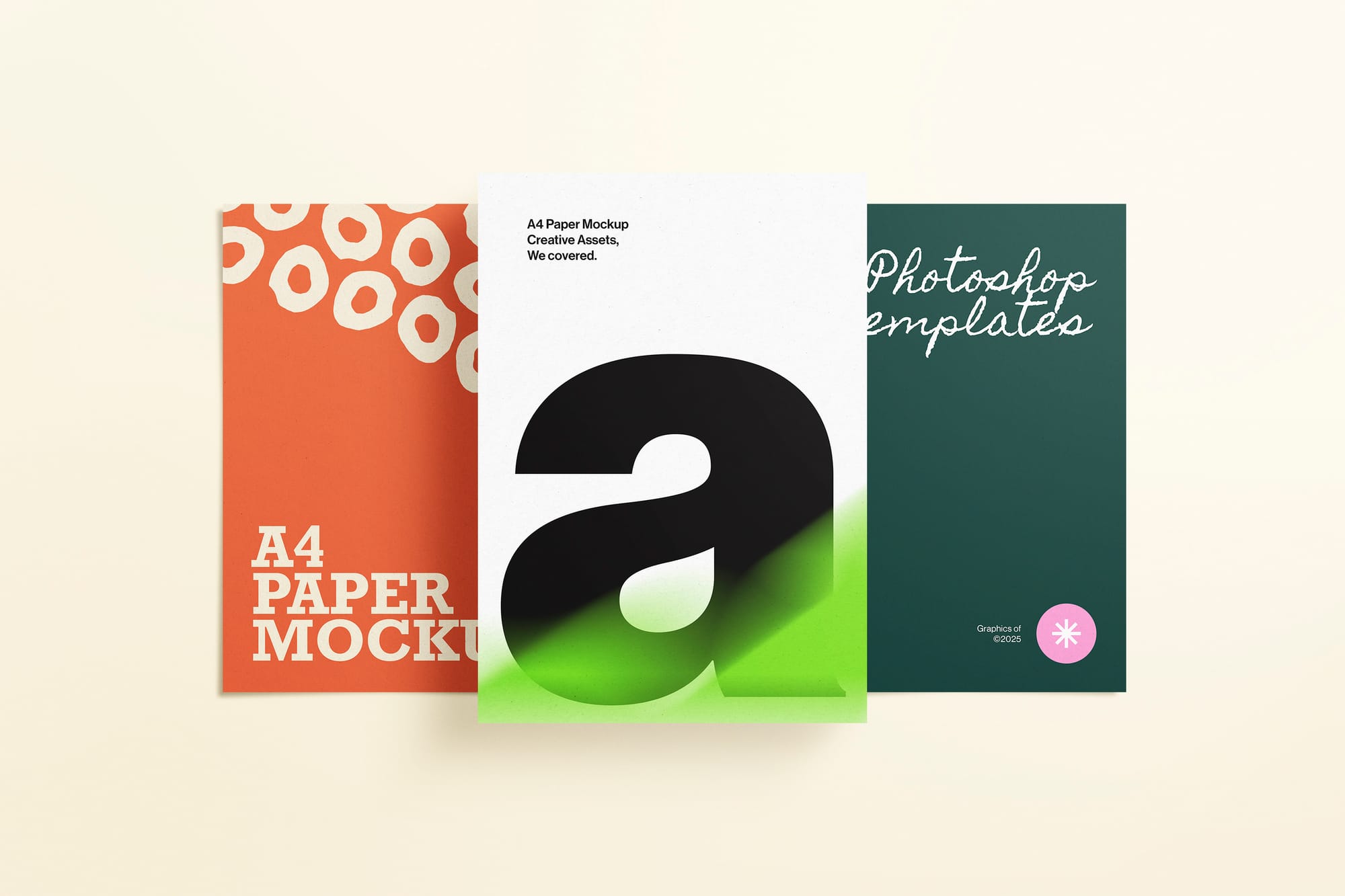 Brand A4 Paper Mockup