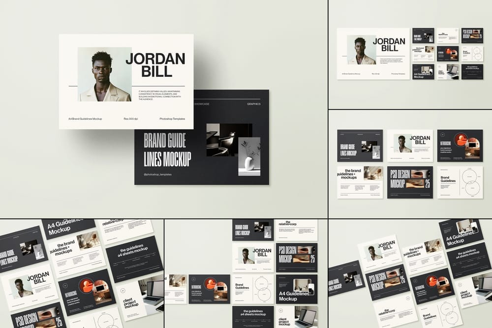 Brand Guidelines Mockup