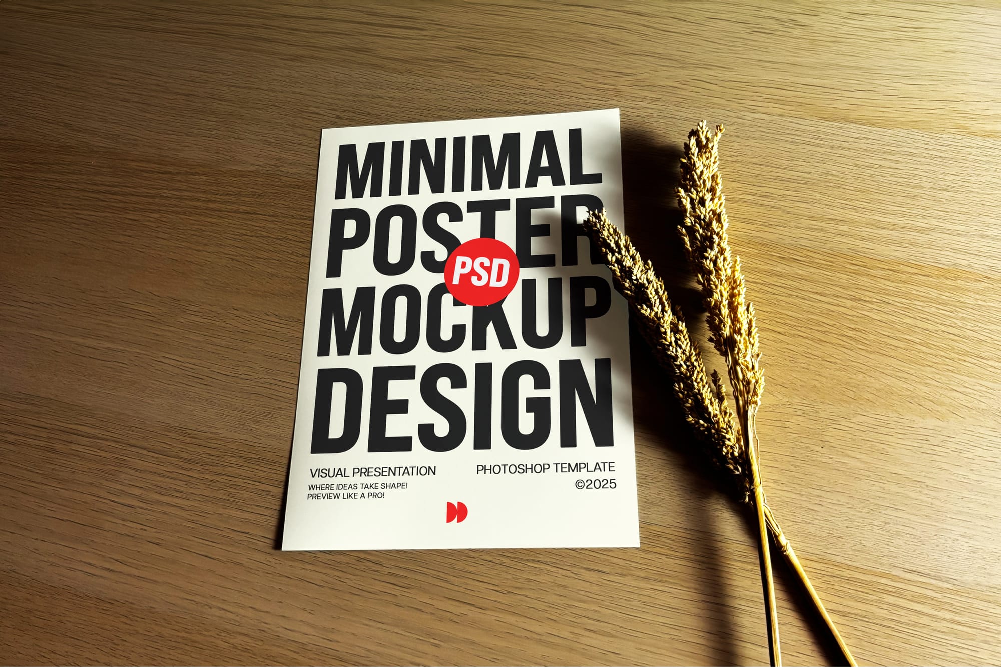Minimal Poster Mockup