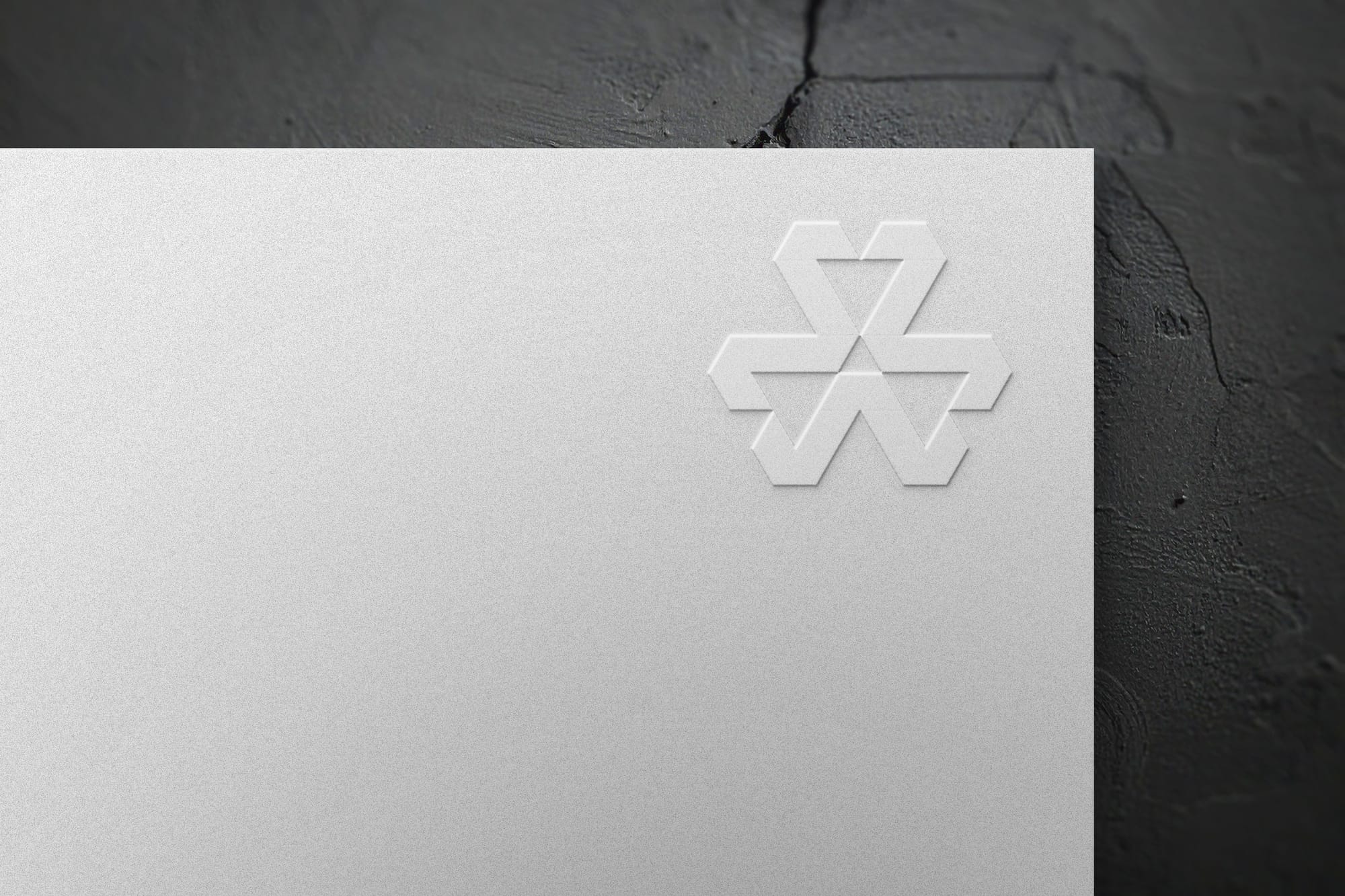 Paper Logo Mockup