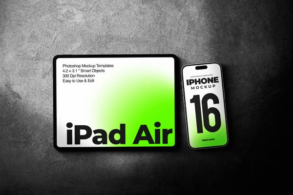 iPad and iPhone Mockup