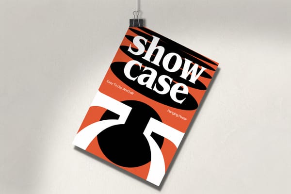 Hanging Poster Mockup