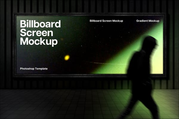 Billboard Screen Mockup
