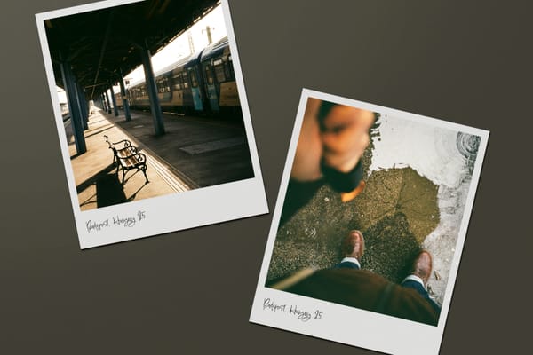 Vintage Polaroid Photo Mockup