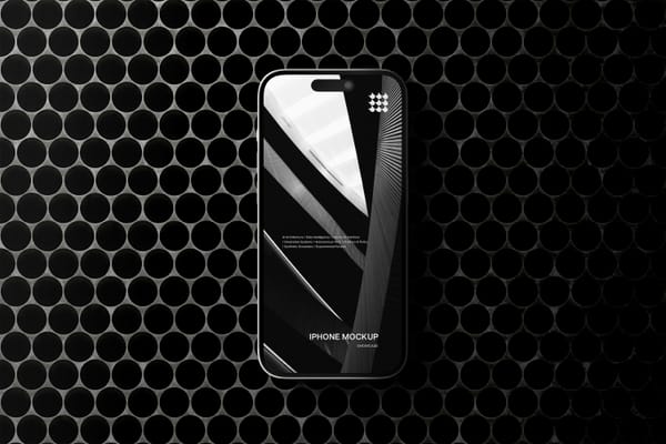 Futuristic iPhone 16 Mockup