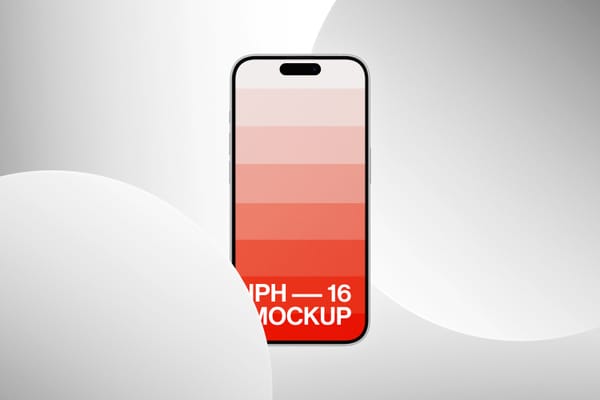 iPhone 16 Mockup